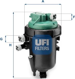 UFI 55.178.00 - Топливный фильтр autodnr.net