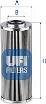 UFI 85.185.00 - Фільтр, Гідравлічна система приводу робочого устаткування autocars.com.ua