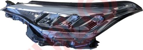 ULO 2038001 - Основна фара autocars.com.ua