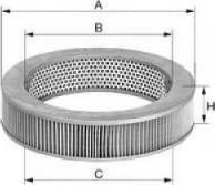 Uniflux Filters XA526B - Повітряний фільтр autocars.com.ua