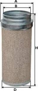 Uniflux Filters XA1766 - Фільтр додаткового повітря autocars.com.ua