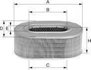 Uniflux Filters XA683 - Повітряний фільтр autocars.com.ua