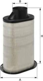 Uniflux Filters XA1957 - Повітряний фільтр autocars.com.ua