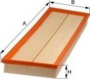 Uniflux Filters XA333 - Повітряний фільтр autocars.com.ua