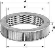 Uniflux Filters XA926 - Повітряний фільтр autocars.com.ua