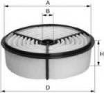 Uniflux Filters XA42 - Повітряний фільтр autocars.com.ua