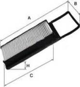 Uniflux Filters XA737 - Повітряний фільтр autocars.com.ua