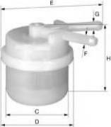 Uniflux Filters XB17 - Паливний фільтр autocars.com.ua