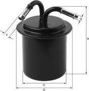 Uniflux Filters XB57 - Паливний фільтр autocars.com.ua