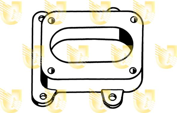 Unigom 351519 - Фланець, карбюратор autocars.com.ua