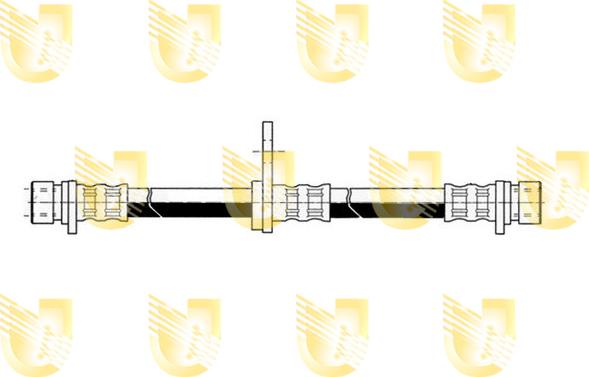 Unigom 376992 - Гальмівний шланг autocars.com.ua