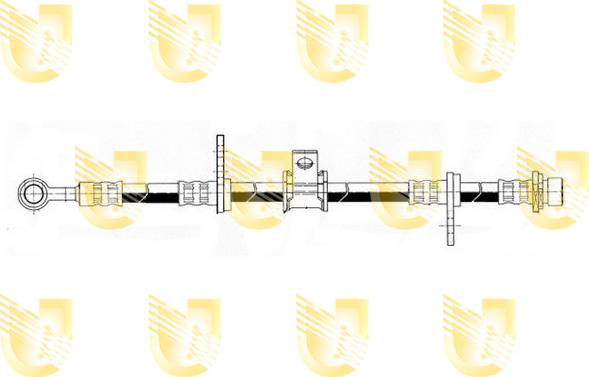 Unigom 376995 - Гальмівний шланг autocars.com.ua