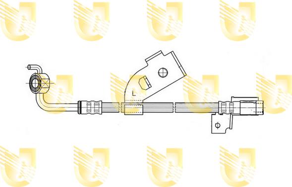 Unigom 377300 - Тормозной шланг autodnr.net