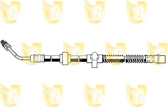 Unigom 378176 - Гальмівний шланг autocars.com.ua