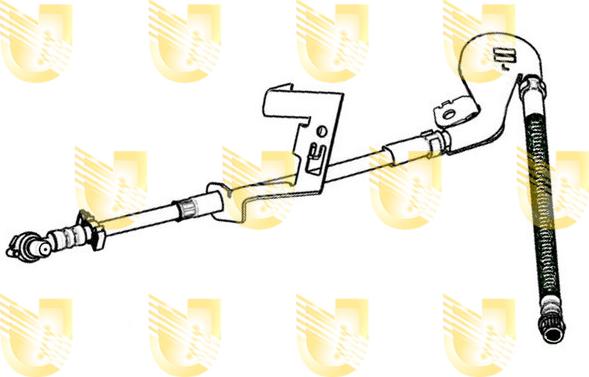 Unigom 378433 - Гальмівний шланг autocars.com.ua