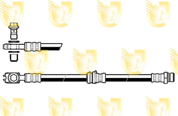 Unigom 378439 - Тормозной шланг autodnr.net