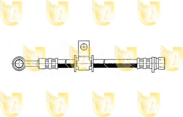 Unigom 379259 - Гальмівний шланг autocars.com.ua