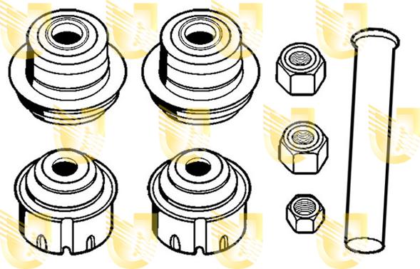 Unigom 391621K - Ремонтный комплект, рычаг подвески autodnr.net