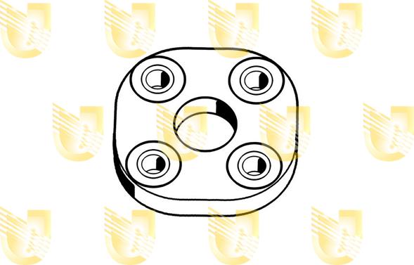 Unigom 391866 - Шарнір, колонка рульового управління autocars.com.ua