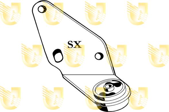 Unigom 395033 - Подушка, підвіска двигуна autocars.com.ua
