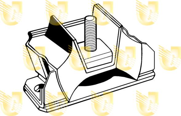 Unigom 395121 - Подушка, підвіска двигуна autocars.com.ua