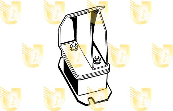 Unigom 395207 - Подушка, підвіска двигуна autocars.com.ua