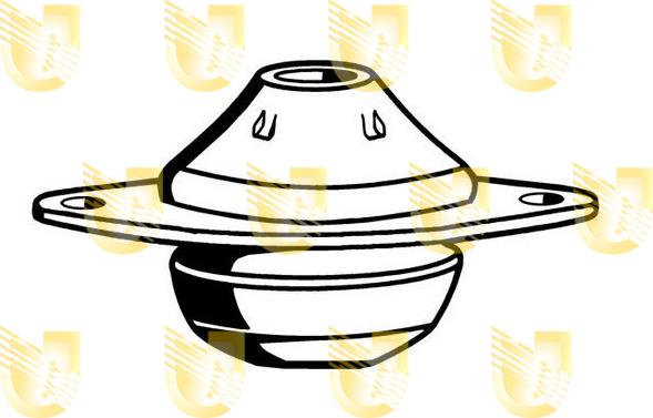 Unigom 396040 - Подушка, підвіска двигуна autocars.com.ua