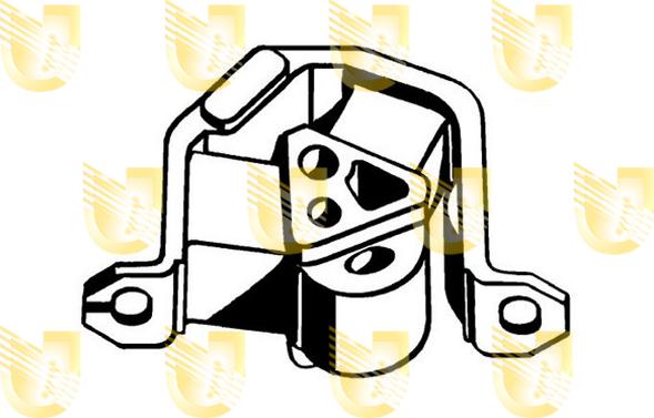 Unigom 396061 - Подушка, підвіска двигуна autocars.com.ua