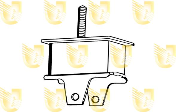 Unigom 396161 - Подушка, підвіска двигуна autocars.com.ua