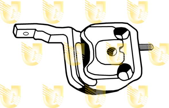 Unigom 396409 - Подушка, підвіска двигуна autocars.com.ua