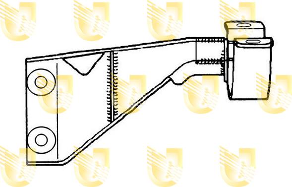 Unigom 396714 - Подушка, підвіска двигуна autocars.com.ua