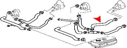 ÜRO Parts 4121703 - Шланг радіатора autocars.com.ua