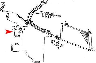 ÜRO Parts 4383550 - Осушувач, кондиціонер autocars.com.ua