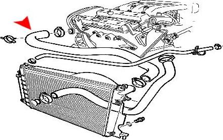 ÜRO Parts 4876280 - Шланг радіатора autocars.com.ua