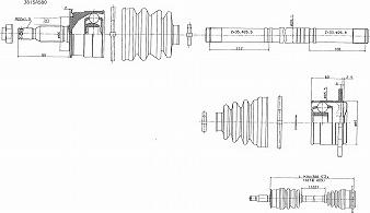 URW 10-06271 - Приводной вал autodnr.net