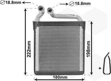 VAG 3C0819031 - Теплообменник, отопление салона autodnr.net