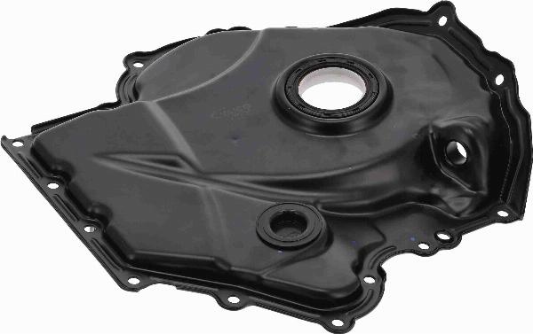 VAICO V10-000196 - Кришка картера, блок-картер двигуна autocars.com.ua