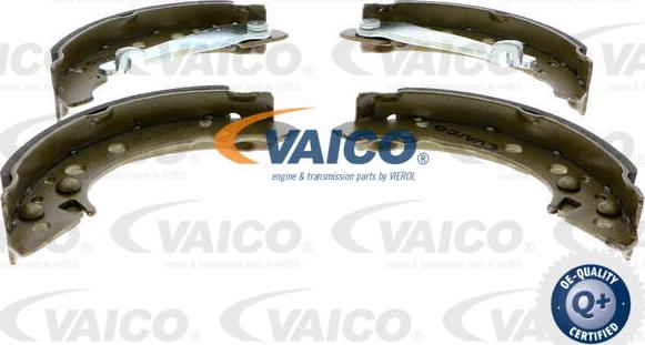 VAICO V10-0452 - Комплект гальм, барабанний механізм autocars.com.ua