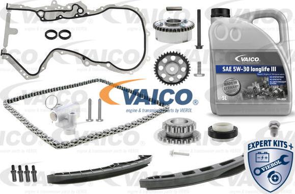 VAICO V10-10010 - Комплект ланцюга приводу распредвала autocars.com.ua