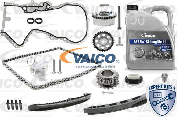 VAICO V10-10015 - Комплект ланцюга приводу распредвала autocars.com.ua