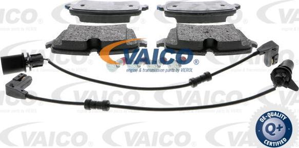 VAICO V10-1024 - Гальмівні колодки, дискові гальма autocars.com.ua