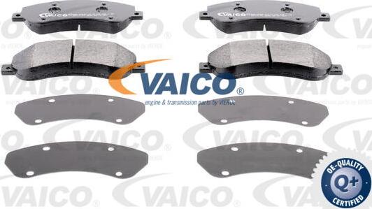 VAICO V10-2455 - Тормозные колодки, дисковые, комплект avtokuzovplus.com.ua