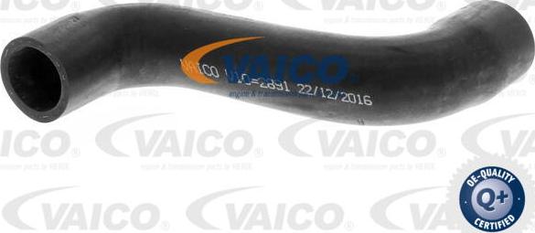 VAICO V10-2891 - Трубка нагнітається повітря autocars.com.ua