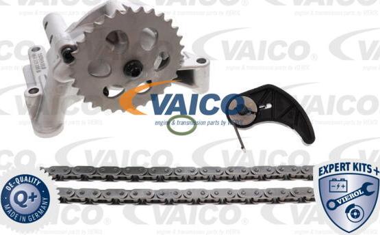 VAICO V10-5837 - Комплект ланцюга, привід масляного насоса autocars.com.ua