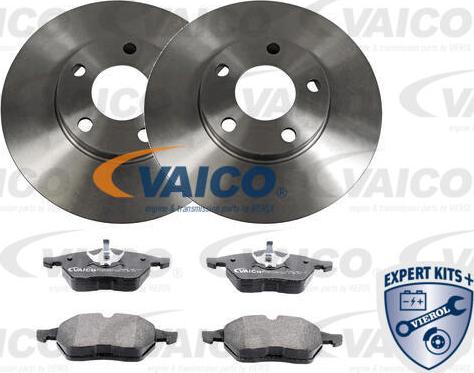 VAICO V10-5840 - Комплект гальм, дисковий гальмівний механізм autocars.com.ua