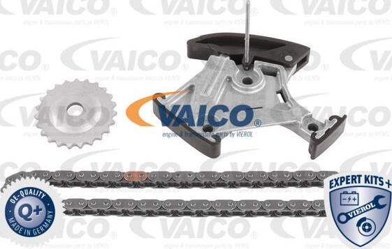 VAICO V10-5853 - Комплект ланцюга, привід масляного насоса autocars.com.ua