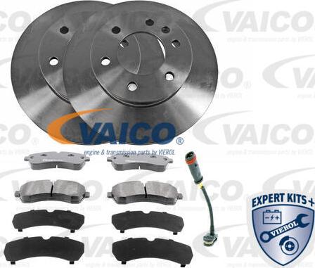 VAICO V10-6746 - Комплект гальм, дисковий гальмівний механізм autocars.com.ua