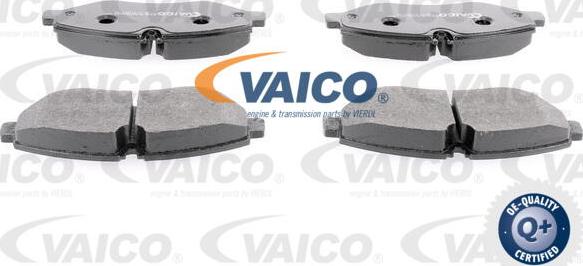 VAICO V30-8196 - Тормозные колодки, дисковые, комплект autodnr.net