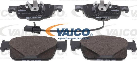 VAICO V10-7595 - Гальмівні колодки, дискові гальма autocars.com.ua