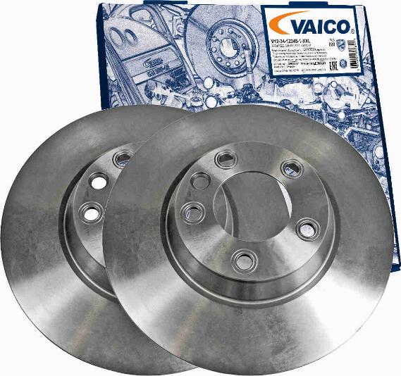 VAICO V10-80008 - Гальмівний диск autocars.com.ua